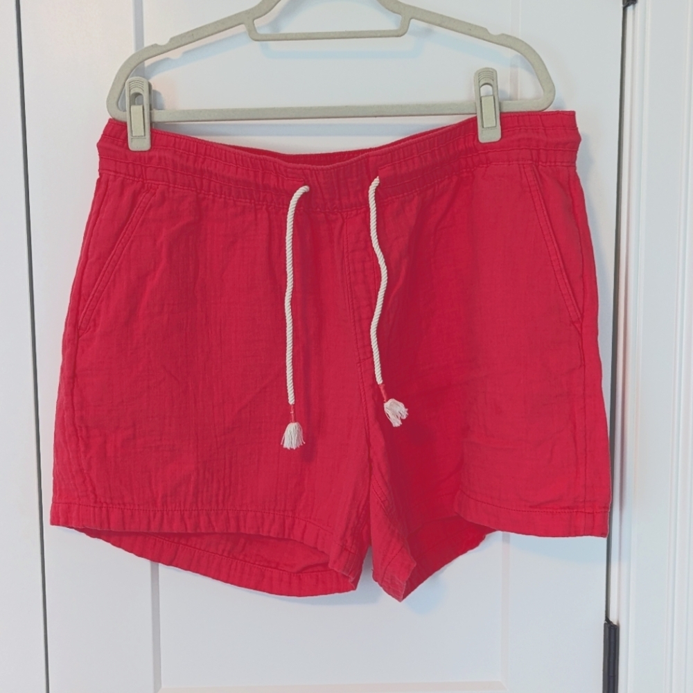 Gauze cotton shorts